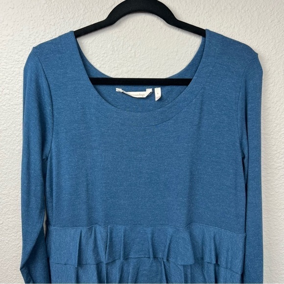 𝅺Soft Surroundings Tamara Tunic Style 2AV18 Blue Sz S - Picture 3 of 6